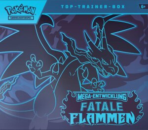 Pokemon ME02 Fatale Flammen Top Trainer Box *DE*