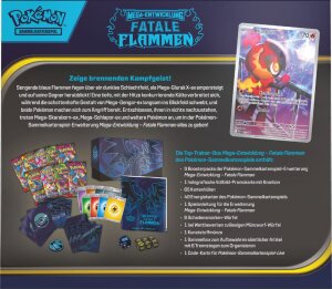 Pokemon ME02 Fatale Flammen Top Trainer Box *DE*