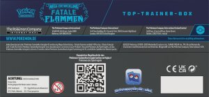 Pokemon ME02 Fatale Flammen Top Trainer Box *DE*