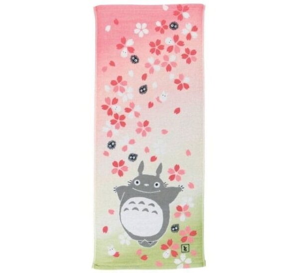 Mein Nachbar Totoro Imabari Handtuch Totoro Hanafubuki 34 x 80 cm