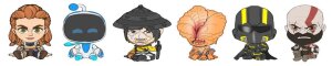 PlayStation Bobble Hero Wackelkopf-Figuren 6 cm Blind Box...