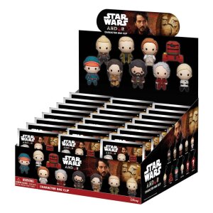 Star Wars 3D PVC-Taschenanhänger Andor Display (24)
