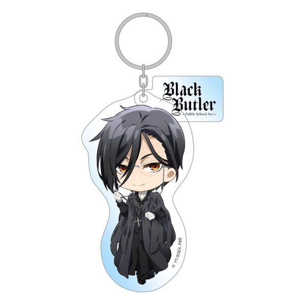Black Butler: Public School Arc Acryl Schlüsselanhänger Sebastian 8 cm