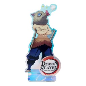 Demon Slayer Acryl-Aufsteller Inosuke Holographic 16 cm