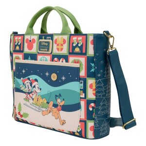 Disney by Loungefly Tragetasche Mickey and Minnie Holiday