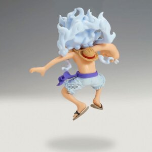 One Piece Mega WCF PVC Statue Monkey D. Ruffy vs Borsalino 13 cm
