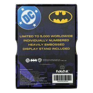 DC Comics Metallbarren Batman Armour Limited Edition