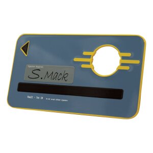 Fallout 3 Replik Vault 101 Security Keycard Limited Edition