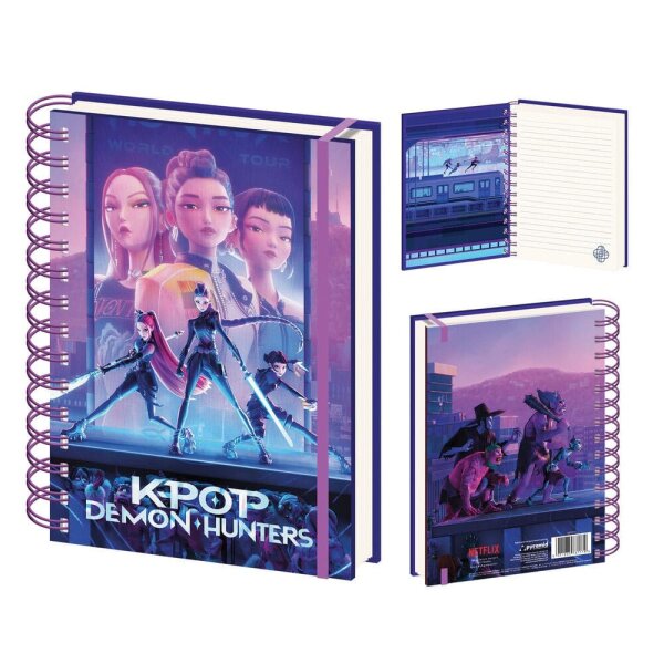 KPop Demon Hunters Wiro Notizbuch A5