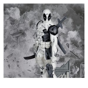 Marvel Collection PVC Statue 1/10 Deadpool (The New Mutants #98) (Line Art) (Gold Label) 17 cm