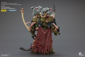 Warhammer 40k Actionfigur 1/18 Death Guard Deathshroud Terminator Championwith Manreaper and Plaguespurter Gauntlets 14 cm