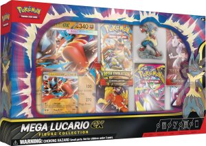 Pokemon TCG ME01 - Mega Lucario EX Figure Collection Box...