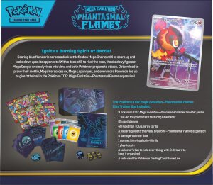 Pokemon TCG ME02 - Phantasmal Flames Elite Trainer Box - EN