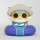 Honkai: Star Rail Huggy Good Smile Chibi Figur Bubbles 6 cm