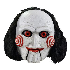 Saw Latex-Maske mit Kunsthaar Billy Puppet