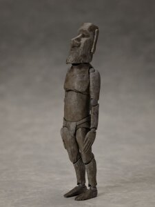 The Table Museum Figma Actionfigur Moai 14 cm