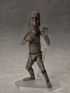 The Table Museum Figma Actionfigur Moai 14 cm