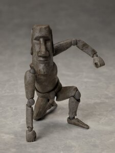 The Table Museum Figma Actionfigur Moai 14 cm