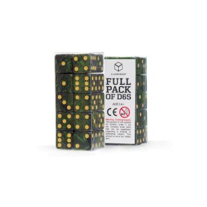 Q Workshop Würfel Set Full Pack D6 Grün (20)