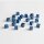 Q Workshop Würfel Set Full Pack D6 Kobalt (20)