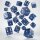 Q Workshop Würfel Set Full Pack D6 Kobalt (20)