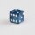 Q Workshop Würfel Set Full Pack D6 Kobalt (20)
