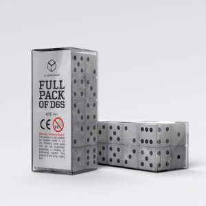 Q Workshop Würfel Set Full Pack D6 Pearl (20)