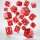 Q Workshop Würfel Set Full Pack D6 Rot (20)