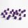 Q Workshop Würfel Set Full Pack D6 Shimmering Purple (20)