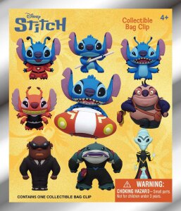 Lilo & Stitch 3D PVC-Taschenanhänger Stitch in...