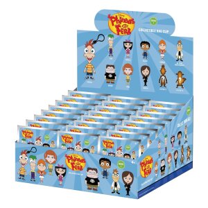 Phineas und Ferb 3D PVC-Taschenanhänger Series 1...