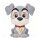 Susi & Strolch Spardose Strolch (with special Flocking) 20 cm