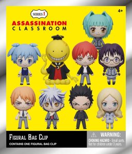 Assassination Classroom 3D PVC-Taschenanhänger Serie...