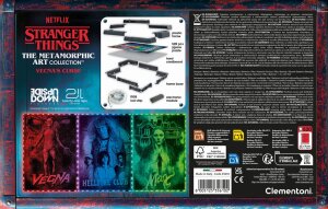 Stranger Things Metamorphic Art Collection Puzzle mit Leucht-Effekt Vecna (520 Teile)