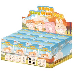 Yumo: Stay with You Series Blind Box Figur 6 cm Display (12)