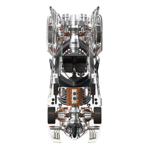 Batman 1989 Super Cyborg Fahrzeug Batmobile 1989 (Clear)...