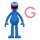 Sesamstraße ReAction Actionfigur Wave 05 Grover 10 cm