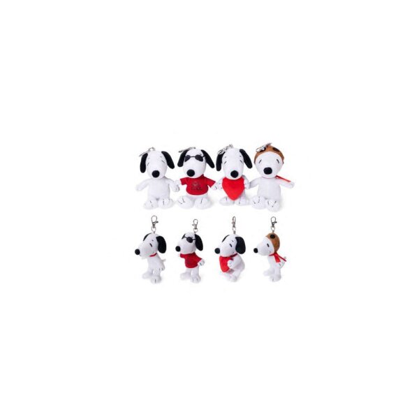 Peanuts Schlüsselanhänger Set Snoopy 10 cm (12)
