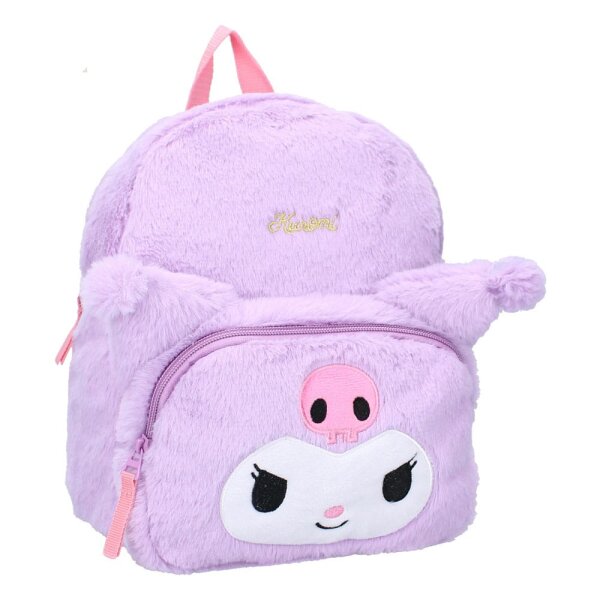Sanrio Rucksack Kuromil Fluffy Festival Purple 26 cm