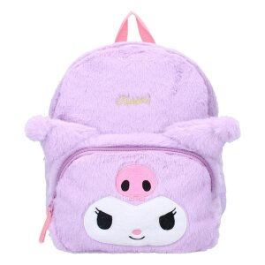 Sanrio Rucksack Kuromil Fluffy Festival Purple 26 cm