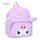 Sanrio Rucksack Kuromil Fluffy Festival Purple 26 cm