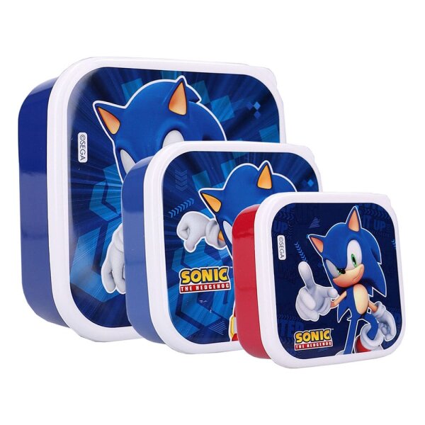 Sonic the Hedgehog Snackbox Set Sonic Fresh Bites
