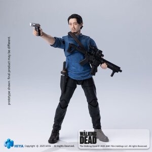 The Walking Dead Exquisite Mini Series Actionfigur 1/18 Glenn 11 cm