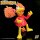 Fraggles Actionfigur Red