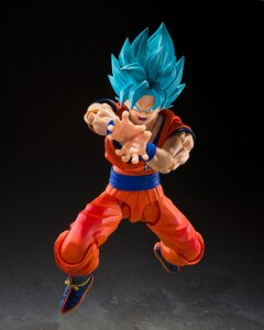 Dragon Ball Super S.H.Figuarts Actionfigur Super Saiyan God Super Son Guko (Blue power transcending Limits) 15 cm