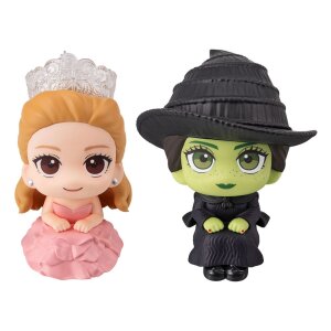 Wicked Look Up PVC Statuen Elphaba & Glinda (with...