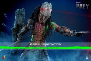Prey Actionfigur 1/6 Feral Predator (Battle Damaged...