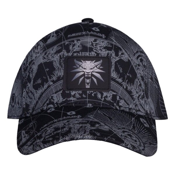 The Witcher Baseball Logo Black