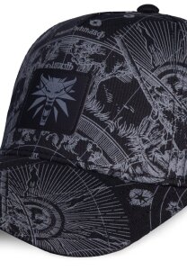 The Witcher Baseball Logo Black
