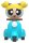 The Powerpuff Girls Pull Back Car Blind Box 5 cm Sortiment (6)